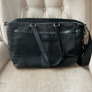 Canvas Coach Voyager Tote